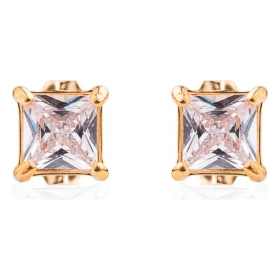Franco Bene Diamond pozlacené náušnice 1422