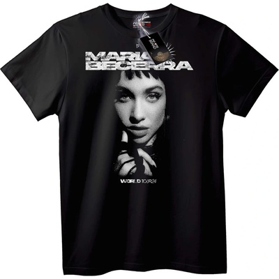 NOONEBRAND Тениска Maria Becerra Световно Турне 2024 - L, White