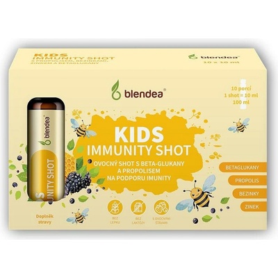 Blendea Kids Immunity Shot podpora imunity 10 x 10 ml