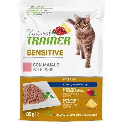 Trainer Natural Cat SP. SENSITIVE bravčové 85 g