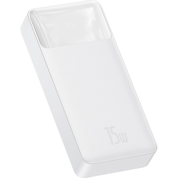 Baseus Външна батерия Baseus Bipow PPBD050102 20000mAh 15W бял + USB-A - Micro USB кабел 0.25m бял (PPBD050102_VZ)