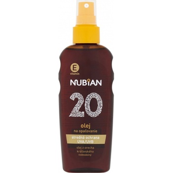 Nubian olej na opalování ve spreji SPF20 150 ml