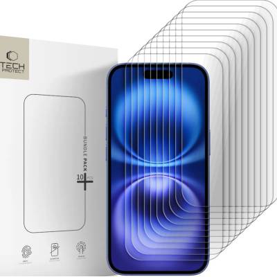 Tech-Protect bundle 10-pack iphone 15 / 15 pro / 16 ПРОЗРАЧНО (5906302335671)