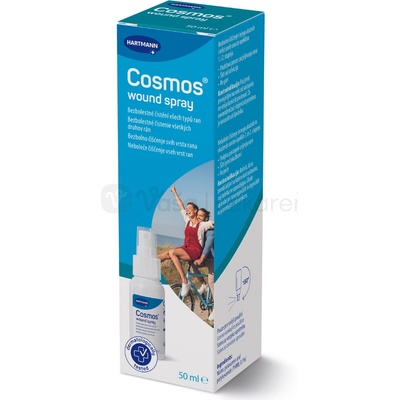 Hartmann COSMOS Wound spray roztok na čistenie rán 50 ml