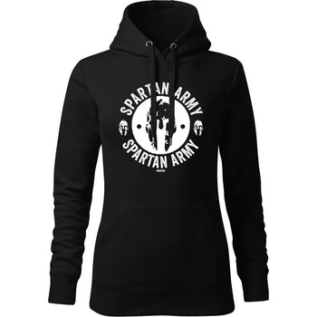 Image 1 of DRAGOWA дамски суитшърт с качулка Архелай, черен, 320г/м2 (8484)