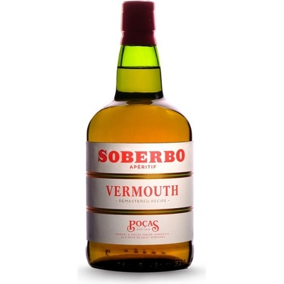 Poças Soberbo apéritif vermut bílý polosladký likérové Portugalsko 18,5% 0,75 l (holá láhev)