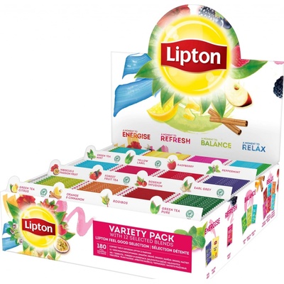 Lipton MIX BOX 12 x 15 druhov