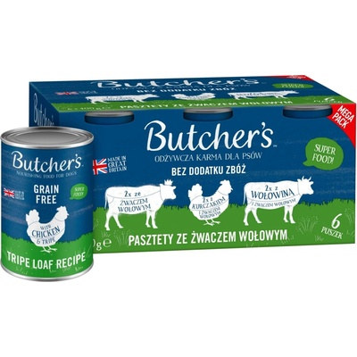 Butcher's Original Adult mix tripe 6 x 400 g