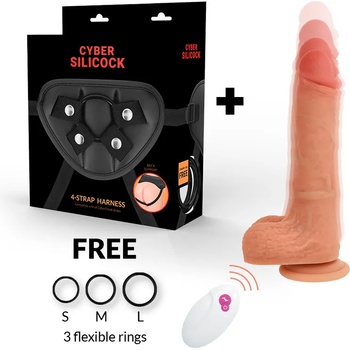 Image 1 of Cyber Silicock страп-он master huck дистанционно