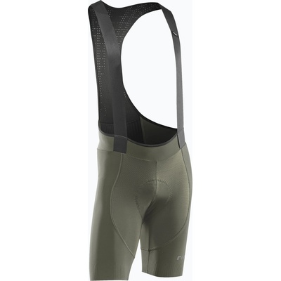 Northwave Мъжки колоездачни шорти Northwave Fast Bibshort forest green