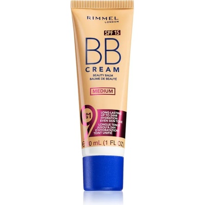 Rimmel BB Cream 9 in 1 ББ крем SPF 15 цвят Medium 30ml