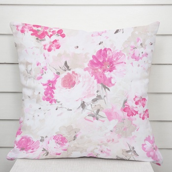 Biante PM-030 ružová maľované kvety 50 x 70 cm