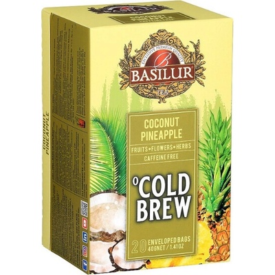Basilur Cold Brew Coconut Pineapple prebal 20 x 2 g