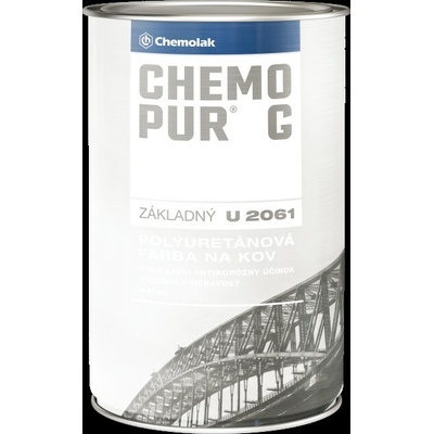 Chemolak U-2061 Chemopur základná 0100, 0,8L