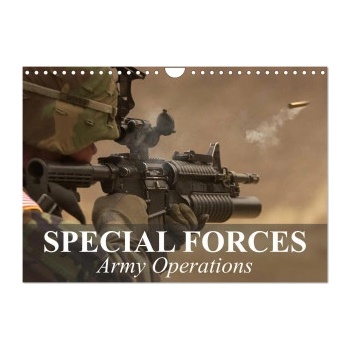 Calvendo Special Forces Army Operations (Wall Calendar 2026 DIN A4 landscape), CALVENDO 12 Month Wall Calendar | Calvendo, Elisabeth Stanzer