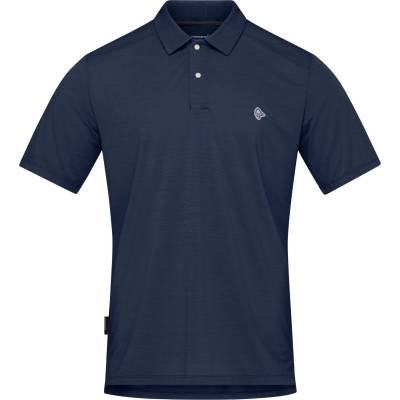 Norrøna Мъжка поло тениска Norrøna Femund EqualiserUll Polo Shirt Merino shirt - Indigo Night - размер XL (216-8318-0214)