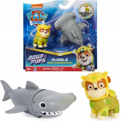 SPIN MASTER Paw Patrol Aqua Vodní kamarádi Rubble