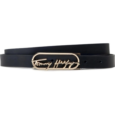 Tommy Hilfiger dámský modrý pásek Signature AW0AW10595