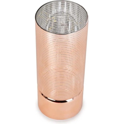 VEYRA 20 cm sklenený svietnik s LED
