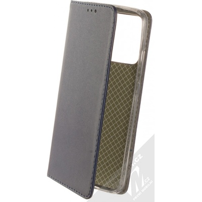 Pouzdro 1Mcz Magnetic Book Xiaomi Redmi 10A tmavě modré