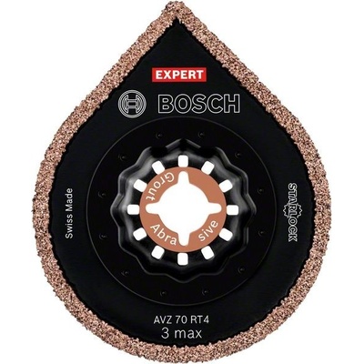 Bosch Brusné víceúčelové nástroje EXPERT 3 max AVZ 70 RT4, 70 mm, 10 ks 2608900042