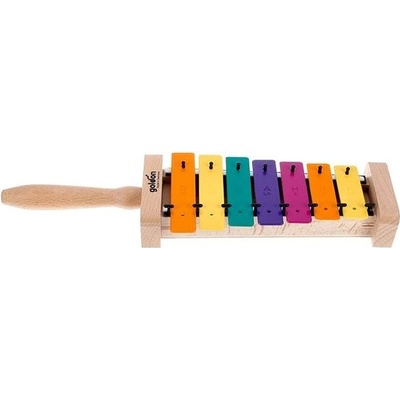 Goldon pentatonický metalofón vo farbách Boomwhackers