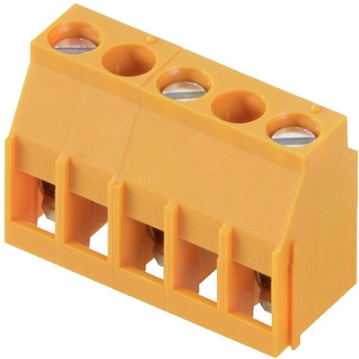 Weidmüller 2613320000 skrutkovacia svorka 4 mm² Pólov 2 oranžová 100 ks Package