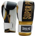 SUPER PRO БОКСОВИ РЪКАВИЦИ SUPER PRO BRUISER BLACK/GOLD - 14 oz