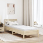 vidaXL Матрак Бяло 70 x 200 cm Жакардова материя (4106379)