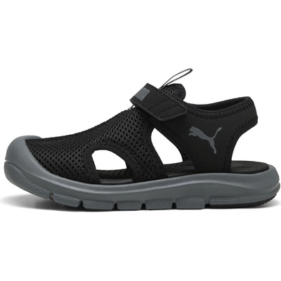Puma FUN RACER SANDAL MESH V PS Černá,Šedá