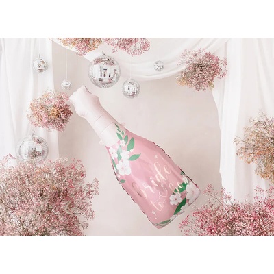 PartyDeco Fóliový balón Bride to be 36 x 98 cm
