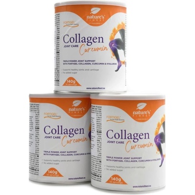 Natures Finest Collagen Joint Care Curcumin with Fortigel 3 x 140 g