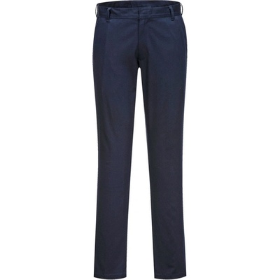 PortWest kalhoty Slim Chino S235 do pasu dámské Tmavě modrá