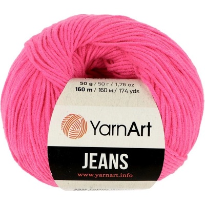 YarnArt Jeans 59 sýta ružová