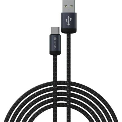 Devia EC649 USB-A - USB-C, 2A, 1m, černý
