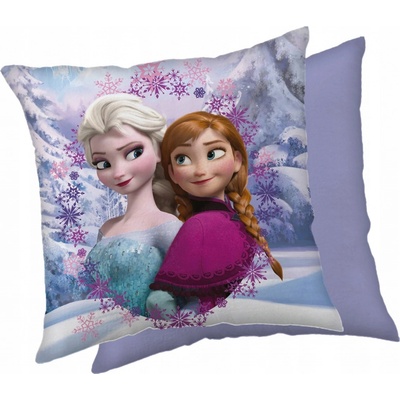 Jerry Fabrics Mikroplyšový vankúš Ľadové Kráľovstvo Frame Polyester 40x40