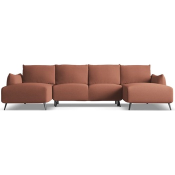 makamii Розов ъглов диван Malie - Makamii (MALIE_UF_6_M1_C6)