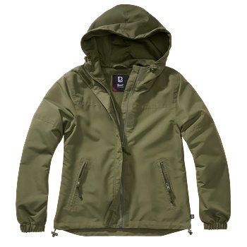 Image 1 of Brandit Дамско лятно яке в цвят маслина Brandit Windbreaker oliveBW-33114-1 - Маслина, размер XXL