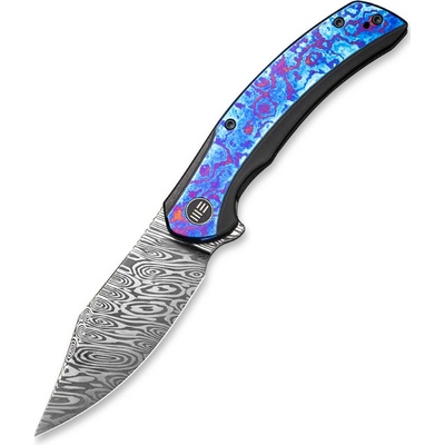 WE Knife WEKNIFE Snick Heimskringla Damascus luxusní EDC