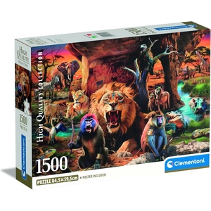 Clementoni - Puzzle The Tribal Society - 1 500 piese