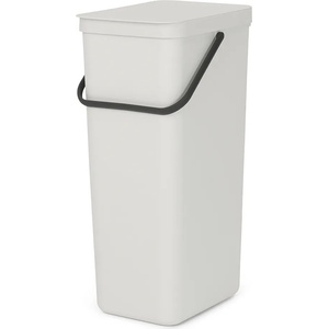 Brabantia Кош за смет за разделно събиране Brabantia Sort&Go 40L, Light Grey (1005554) - topmall