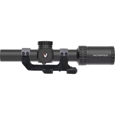 Vector Optics LPVO S10 1–10x24i Fiber jednodielna montáž Čierna