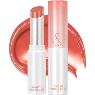 Rom&nd Glasting Melting Balm 03 Sorbet Balm Lesklý balzam na pery 3,5 g