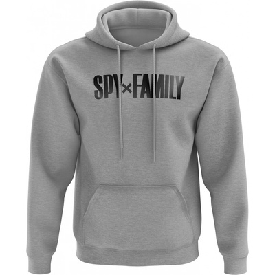Mikina Logo Spy x Family šedá