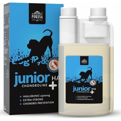 Pokusa BreedingLine ChondroLine HA Junior doplňky stravy pro psy 500 ml