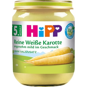 Hipp БИО пюре Бял морков 4м+ 125г