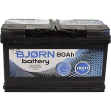 Bjorn AGM 12V 80Ah 800A BAGM0800