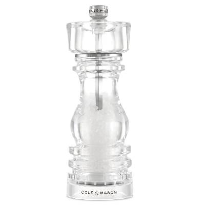 Мелничка за сол LONDON - 18 см. - прозрачна (Cole & Mason H 233105)