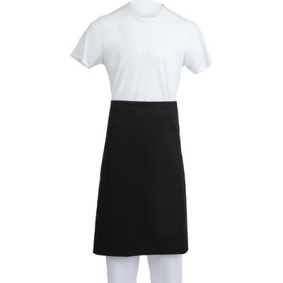 Whites Chefs Clothing Whites standardní zástěra do pasu černá