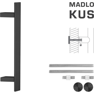 MPkovania FT - MADLO kód K41Z 40x10 mm UN ks Rozteč madla: 210 mm, Rozmer profilu madla: 40x10 mm, Dĺžka: 400 mm